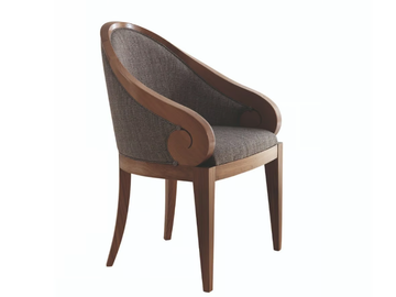 SEAN - Solid wood chair with armrests by Martini Interiors - view 2